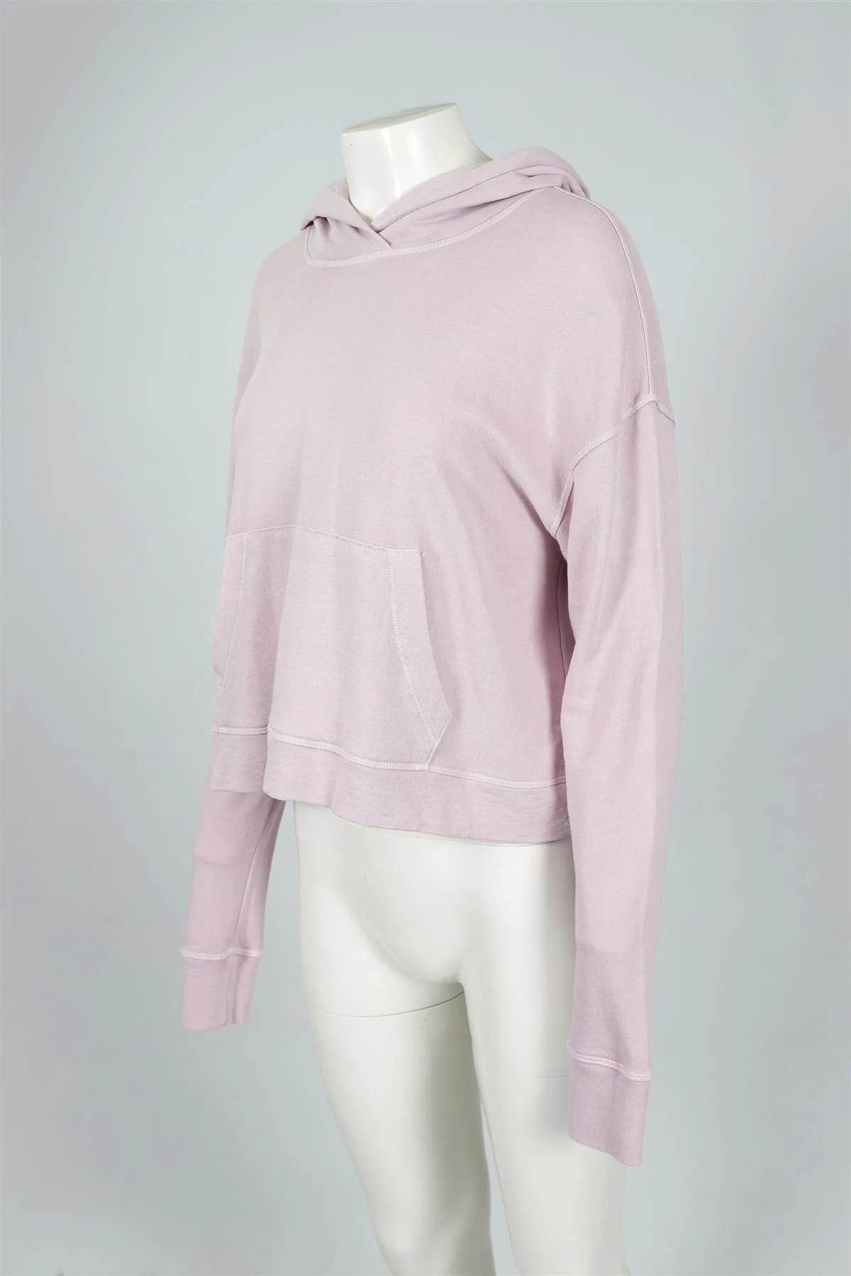 JAMES PERSE PURPLE COTTON HOODIE SMALL - Image 3