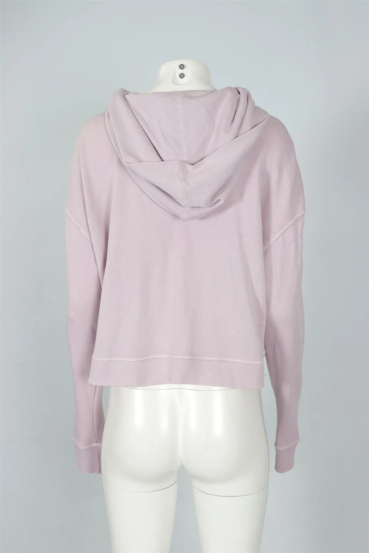 JAMES PERSE PURPLE COTTON HOODIE SMALL - Image 4