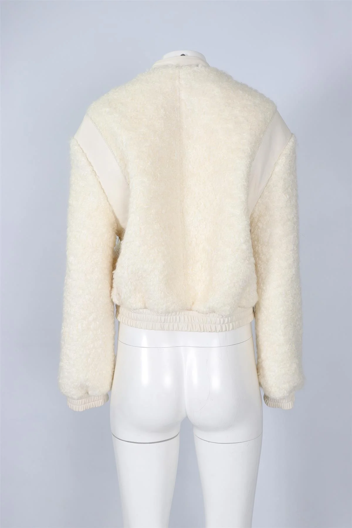 JANE AND TASH WHITE WOOL JACKET SMALL-MEDIUM - Image 4