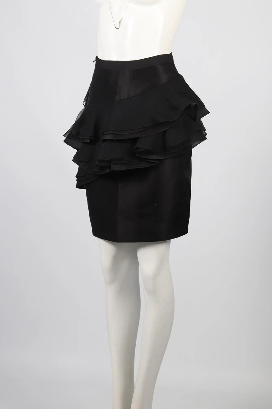 JASON WU SILK BLEND MINI SKIRT US 4 UK 8 - Image 3