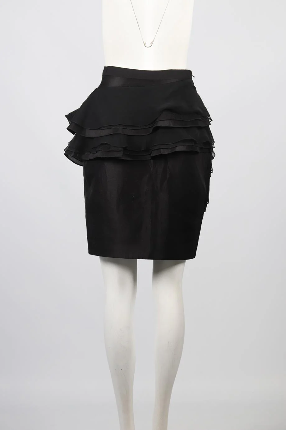 JASON WU SILK BLEND MINI SKIRT US 4 UK 8 - Image 4
