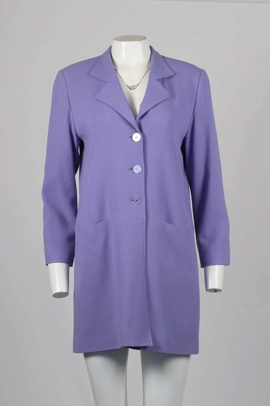 JEAN MUIR VINTAGE WOOL BLAZER UK 12 - Image 2