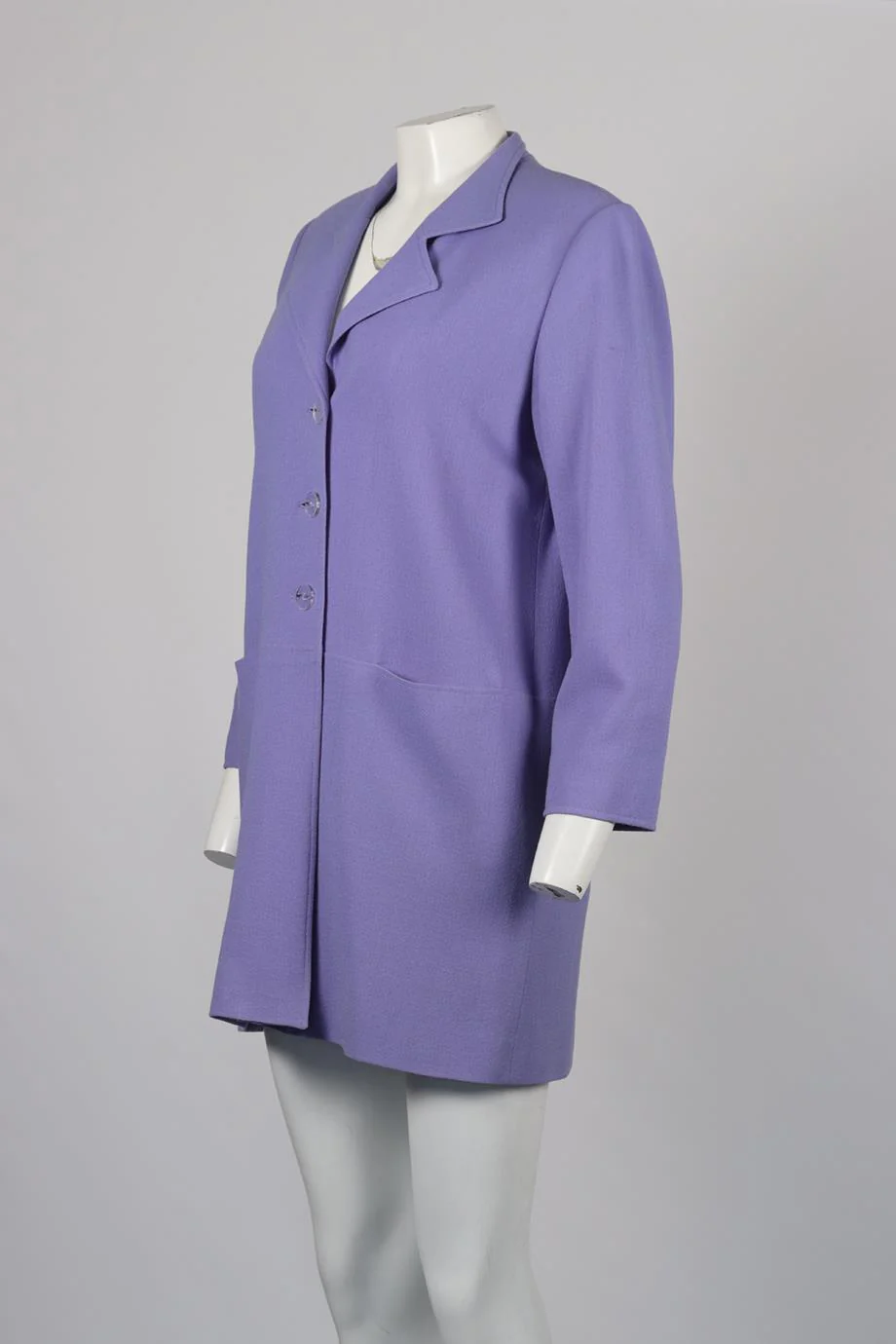 JEAN MUIR VINTAGE WOOL BLAZER UK 12 - Image 3