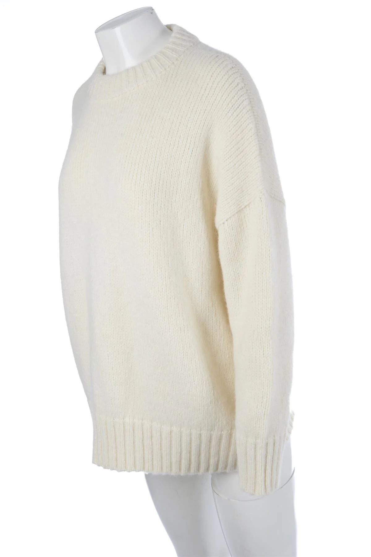 JENNI KAYNE IVORY ALPACA SWEATER XSMALL - Image 3