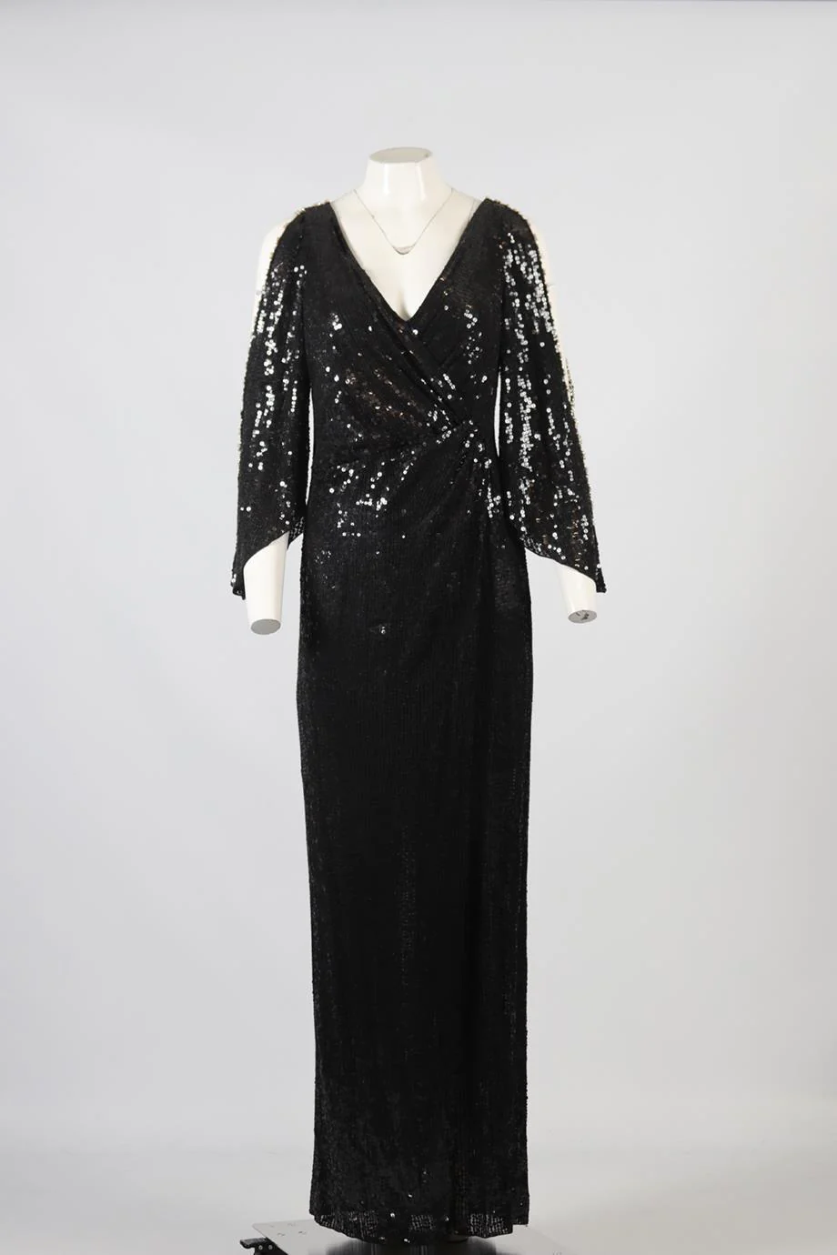 JENNY PACKHAM SEQUIN AND TULLE MAXI DRESS UK 14 - Image 2