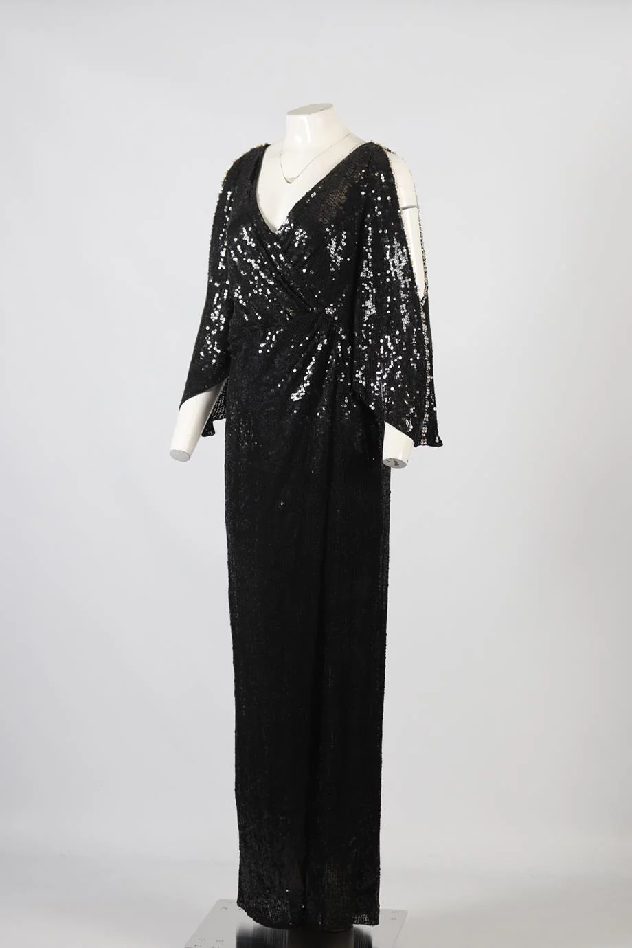 JENNY PACKHAM SEQUIN AND TULLE MAXI DRESS UK 14 - Image 3