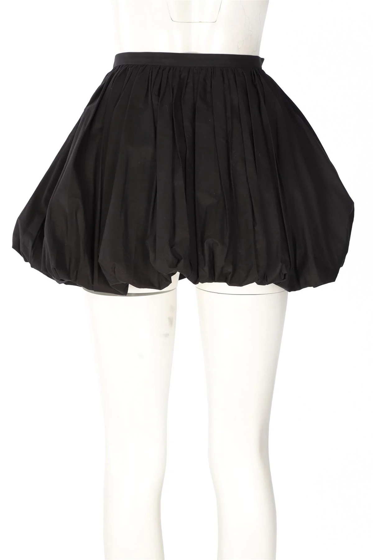 JIL SANDER BLACK COTTON MINI SKIRT FR 34 UK 6 - Image 5
