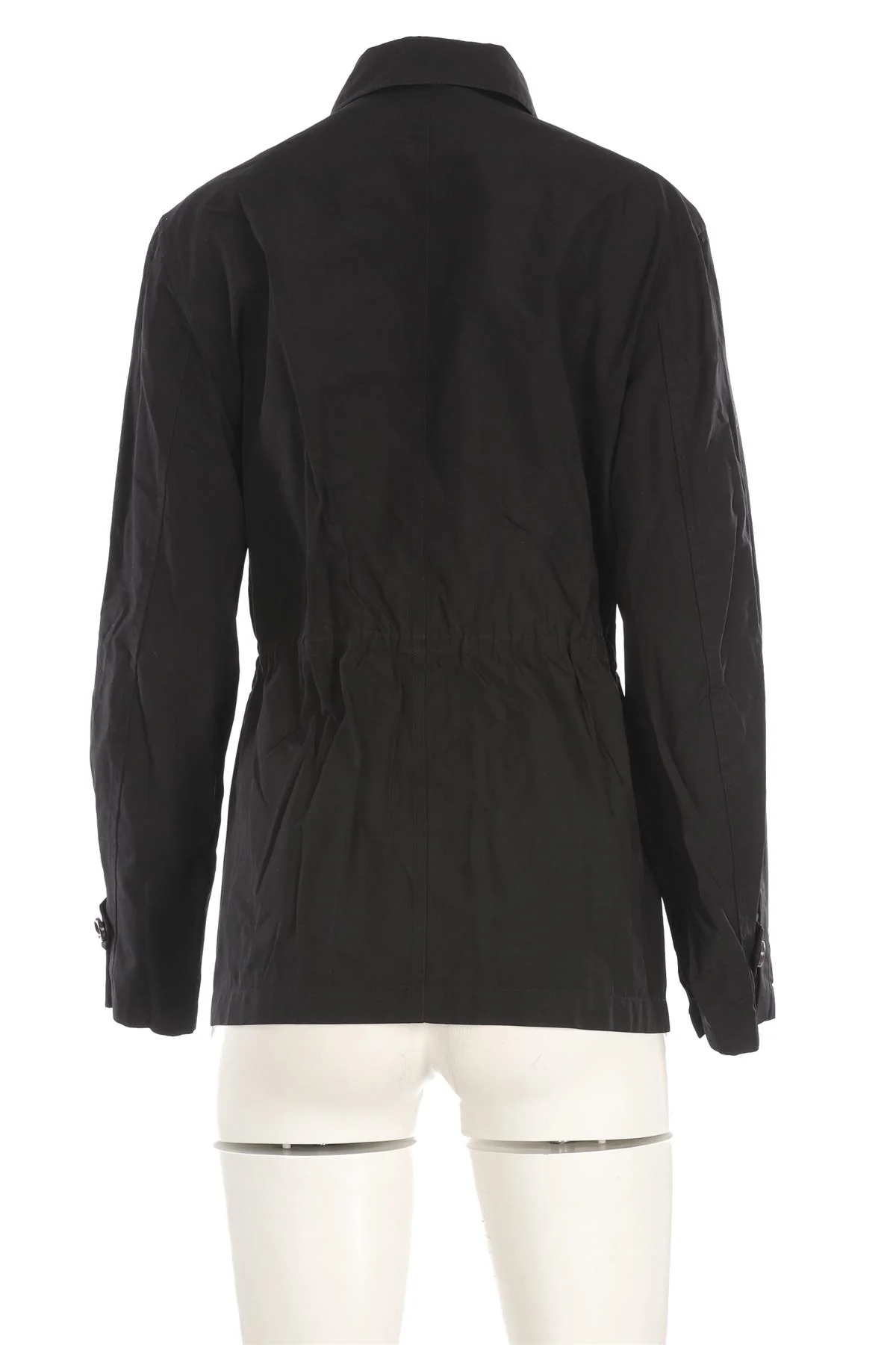 JIL SANDER BLACK WOVEN JACKET DE 38 UK 10 - Image 4