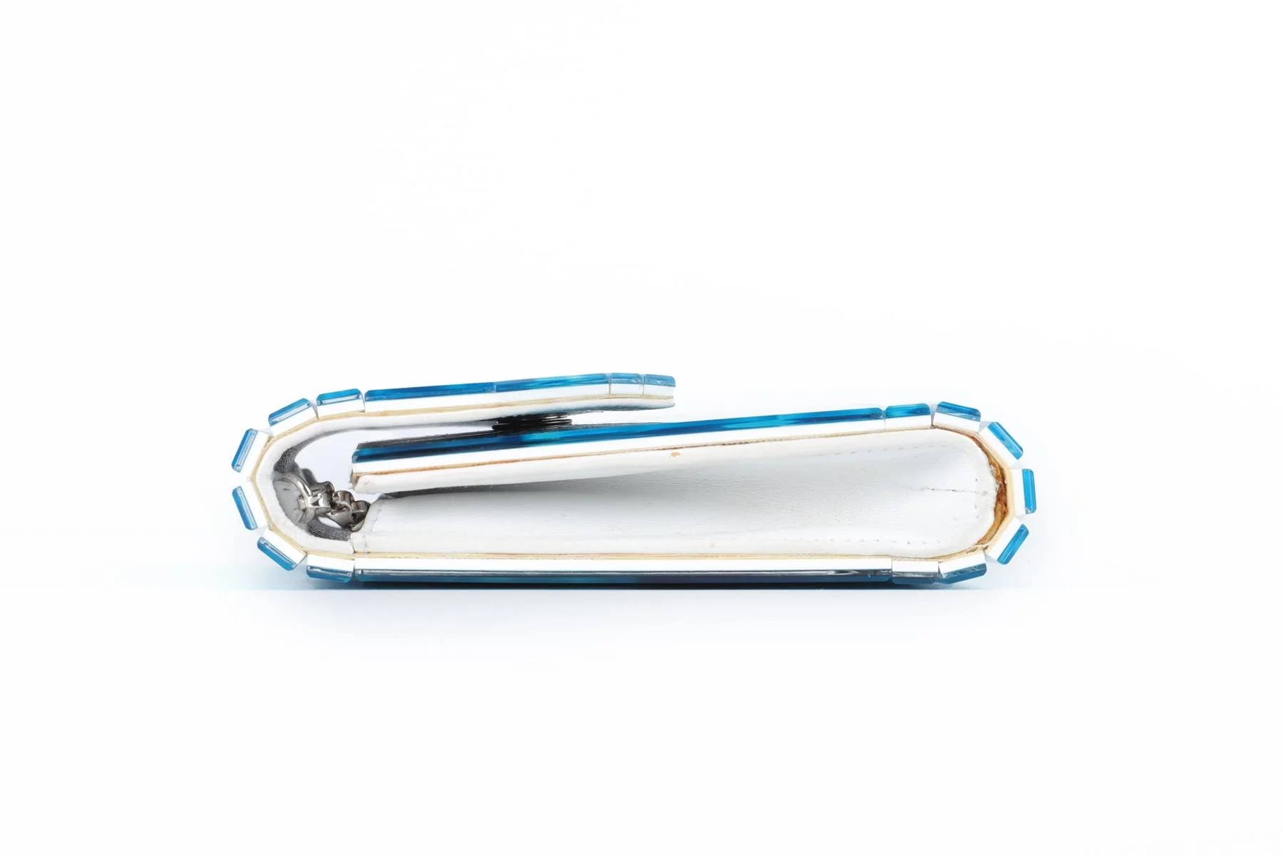 JIMMY CHOO BLUE CANDY ACRYLIC CLUTCH - Image 5