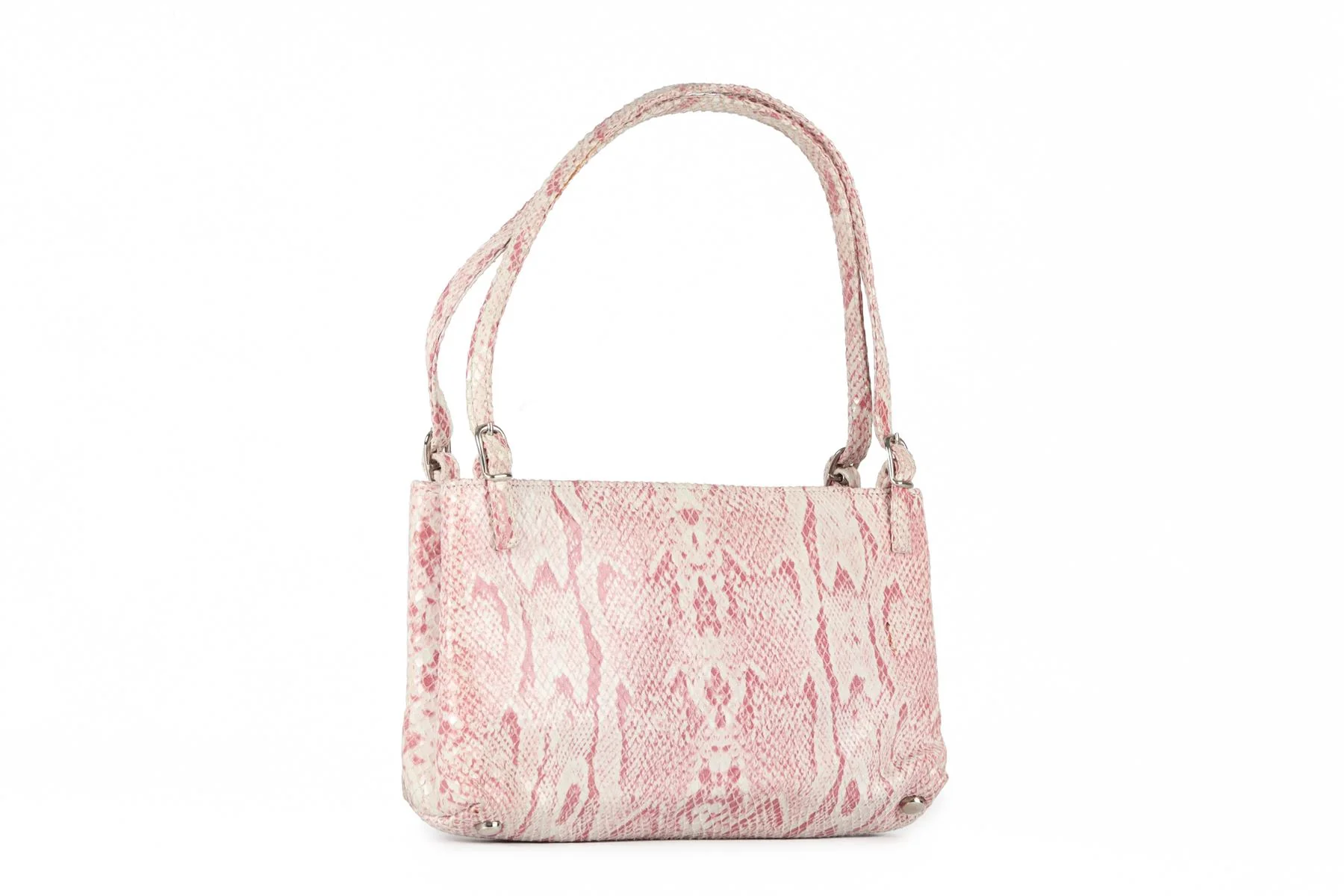 JIMMY CHOO PINK NUBUCK CLUTCH - Image 3