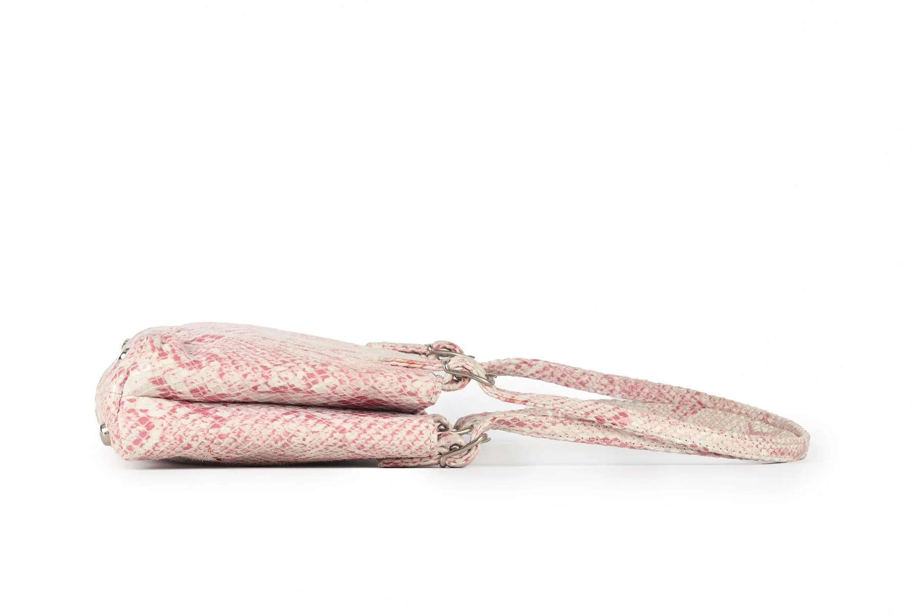 JIMMY CHOO PINK NUBUCK CLUTCH - Image 4