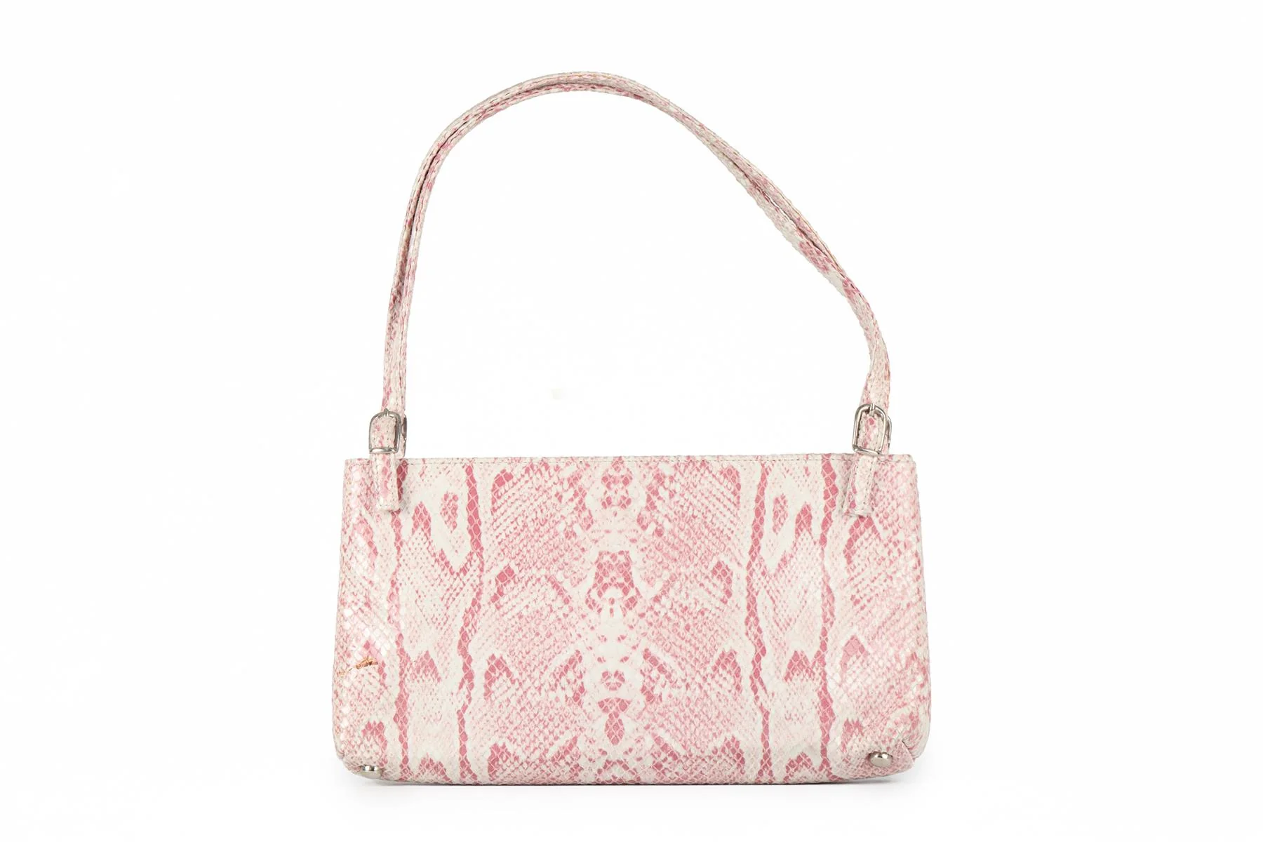 JIMMY CHOO PINK NUBUCK CLUTCH - Image 6