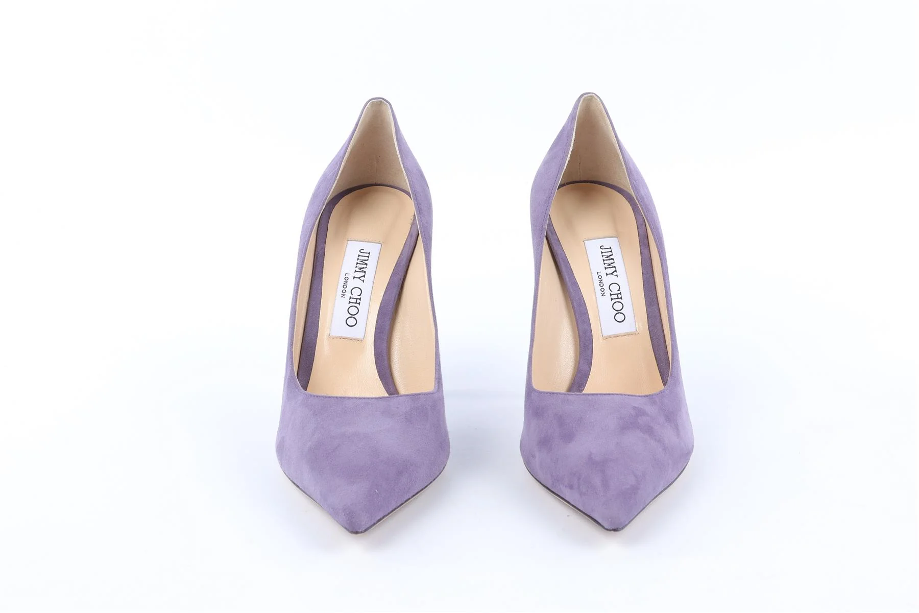 JIMMY CHOO PURPLE SUEDE PUMPS EU 38.5 UK 5.5 US 8.5 - Image 3