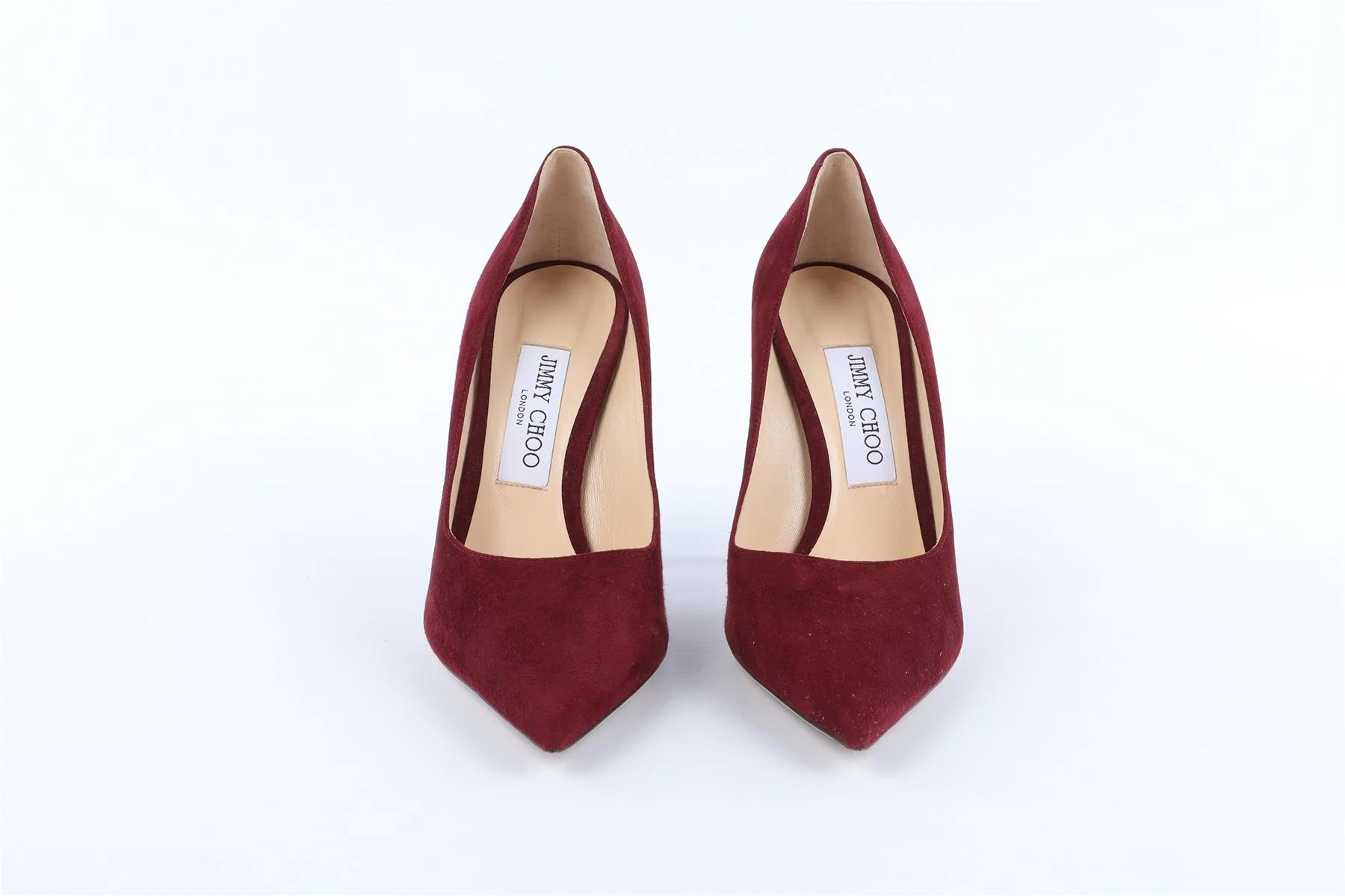 JIMMY CHOO RED SUEDE PUMPS EU 38 UK 5 US 8 - Image 3