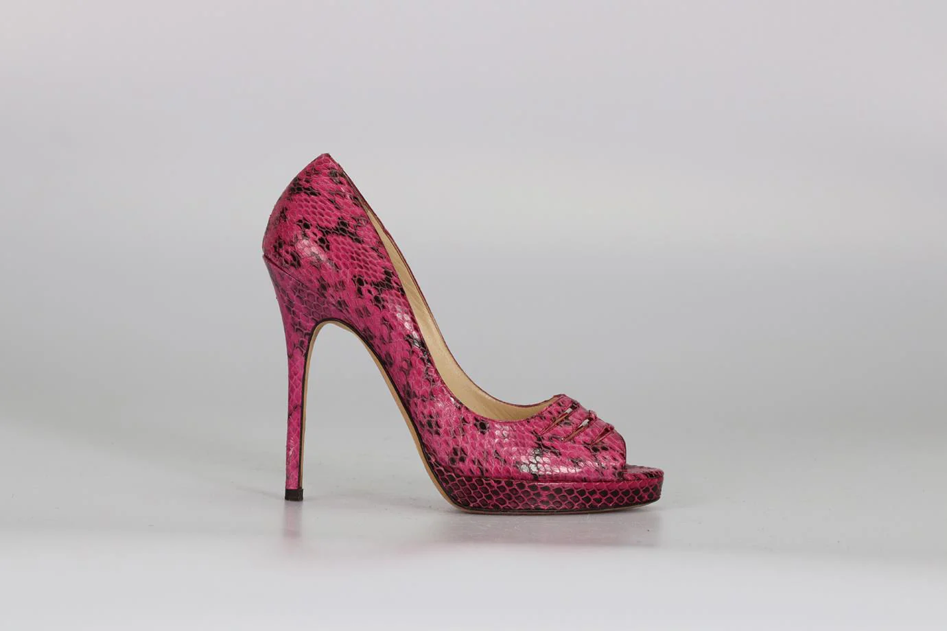 JIMMY CHOO SNAKESKIN PUMPS EU 38.5 UK 5.5 US 8.5 - Image 2
