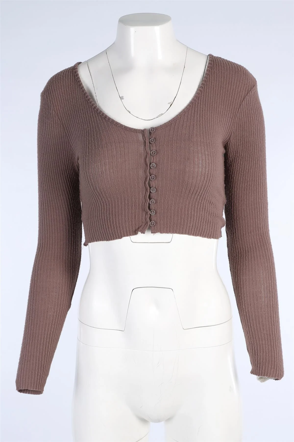 JOAH BROWN BROWN CARDIGAN XSMALL/SMALL - Image 2