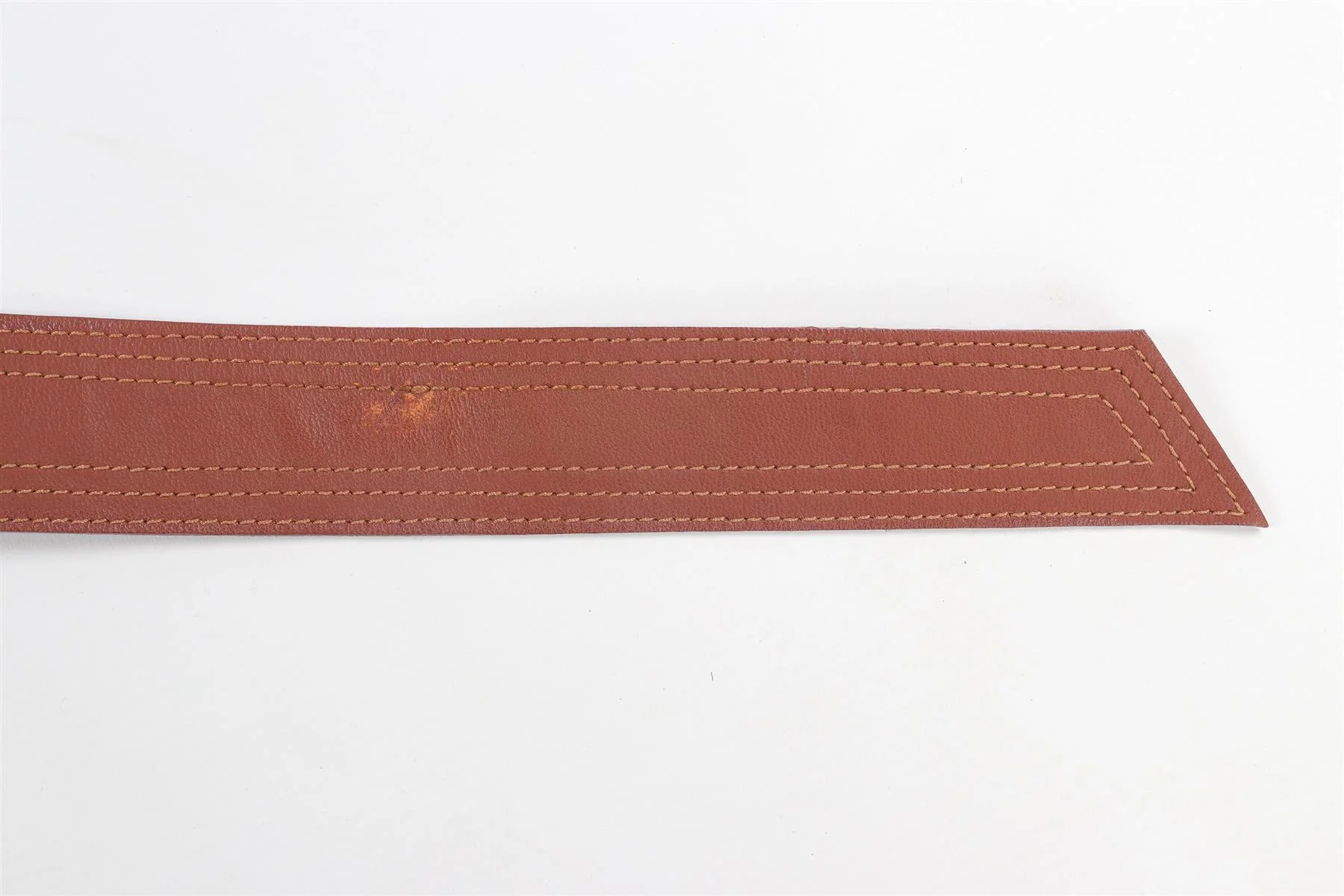 JOHANNA ORTIZ BROWN LEATHER WAIST BELT US 4 UK 8 - Image 6