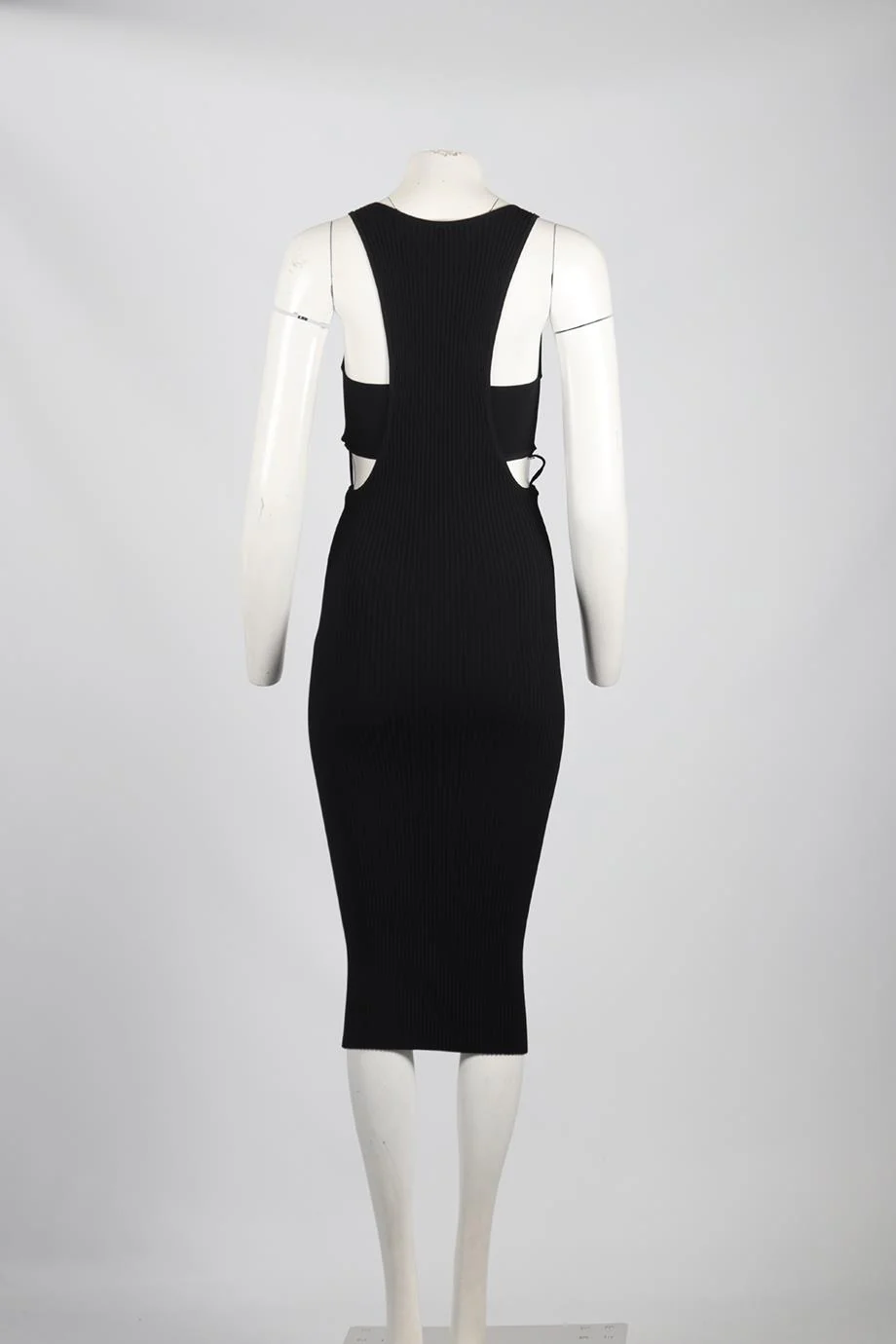 JONATHAN SIMKHAI KNIT MIDI DRESS SMALL - Image 4