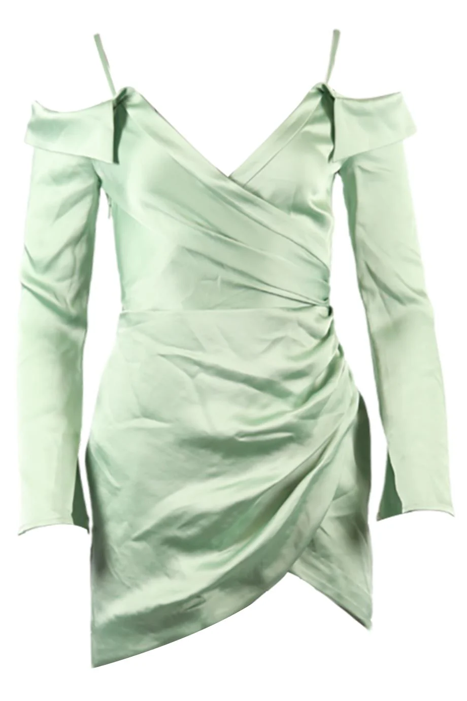 JONATHAN SIMKHAI SATIN MINI DRESS US 2 UK 6