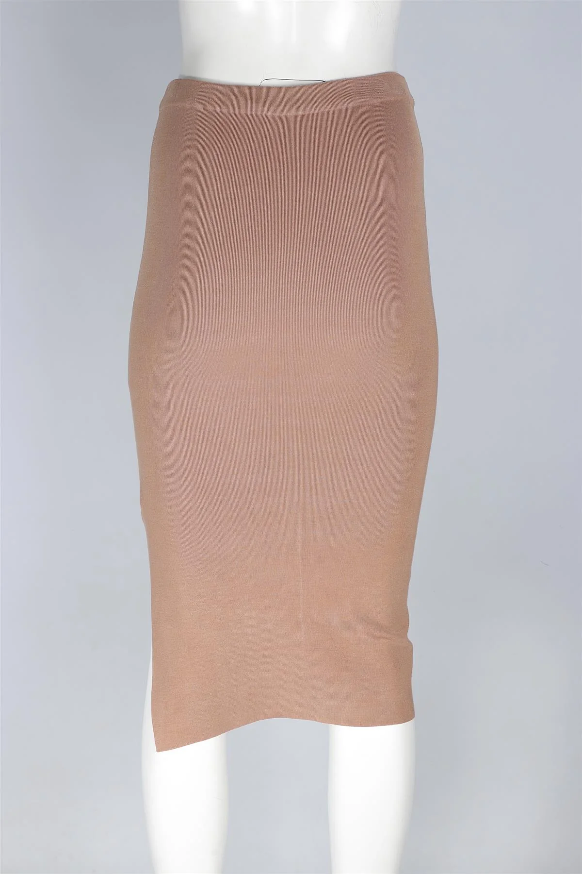 JOSEPH BEIGE SILK MIDI SKIRT XSMALL - Image 4