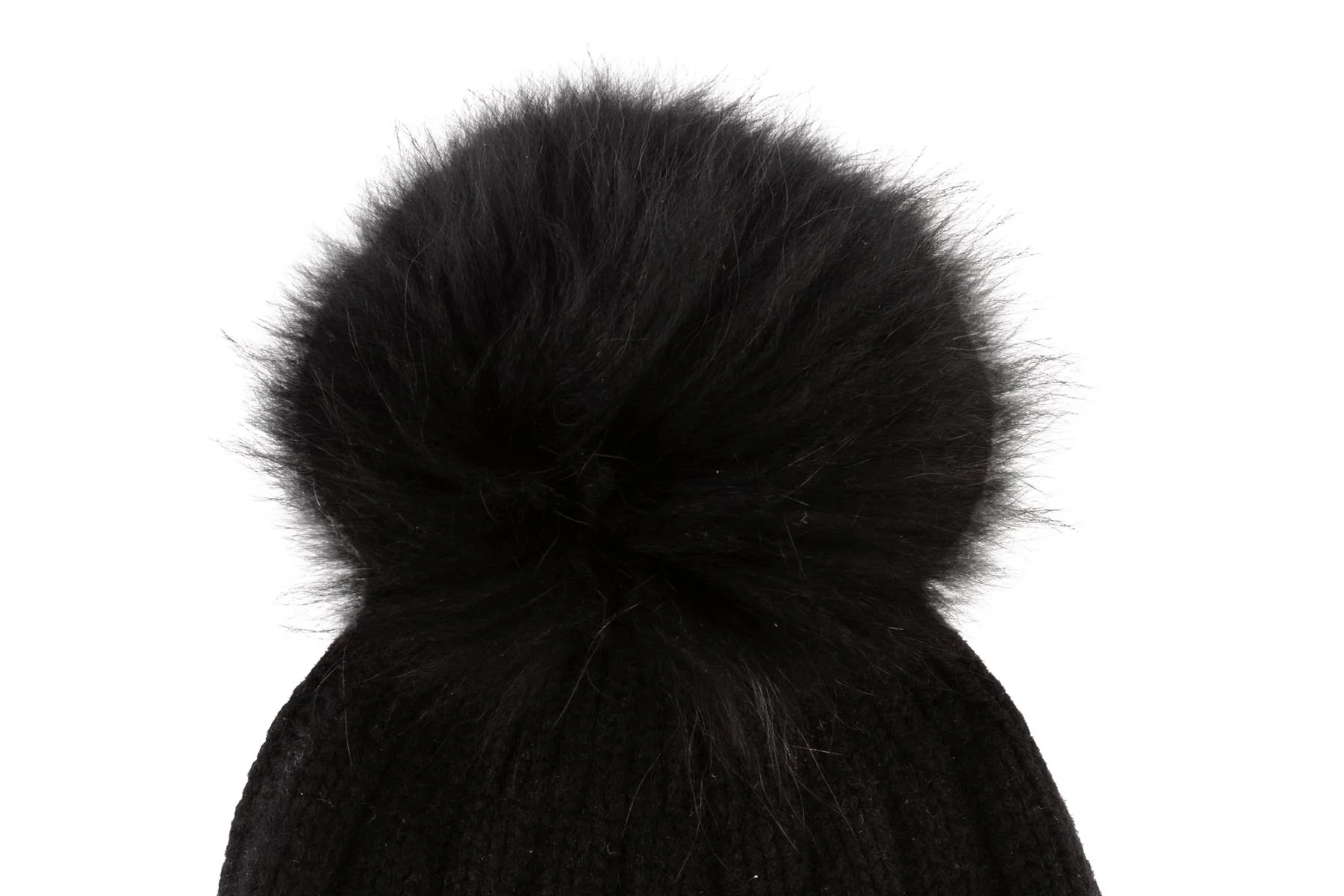 JOSEPH BLACK CASHMERE BEANIE ONE SIZE - Image 3