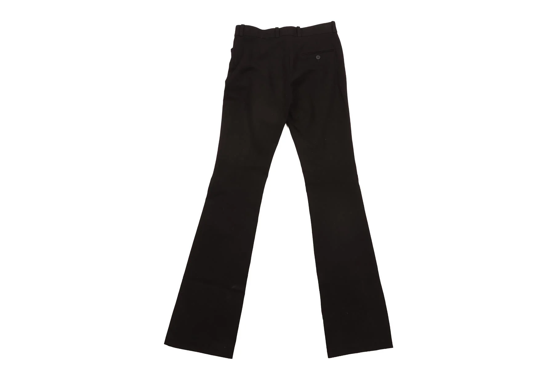 JOSEPH BLACK COTTON FLARED PANTS FR 36 UK 8 - Image 5