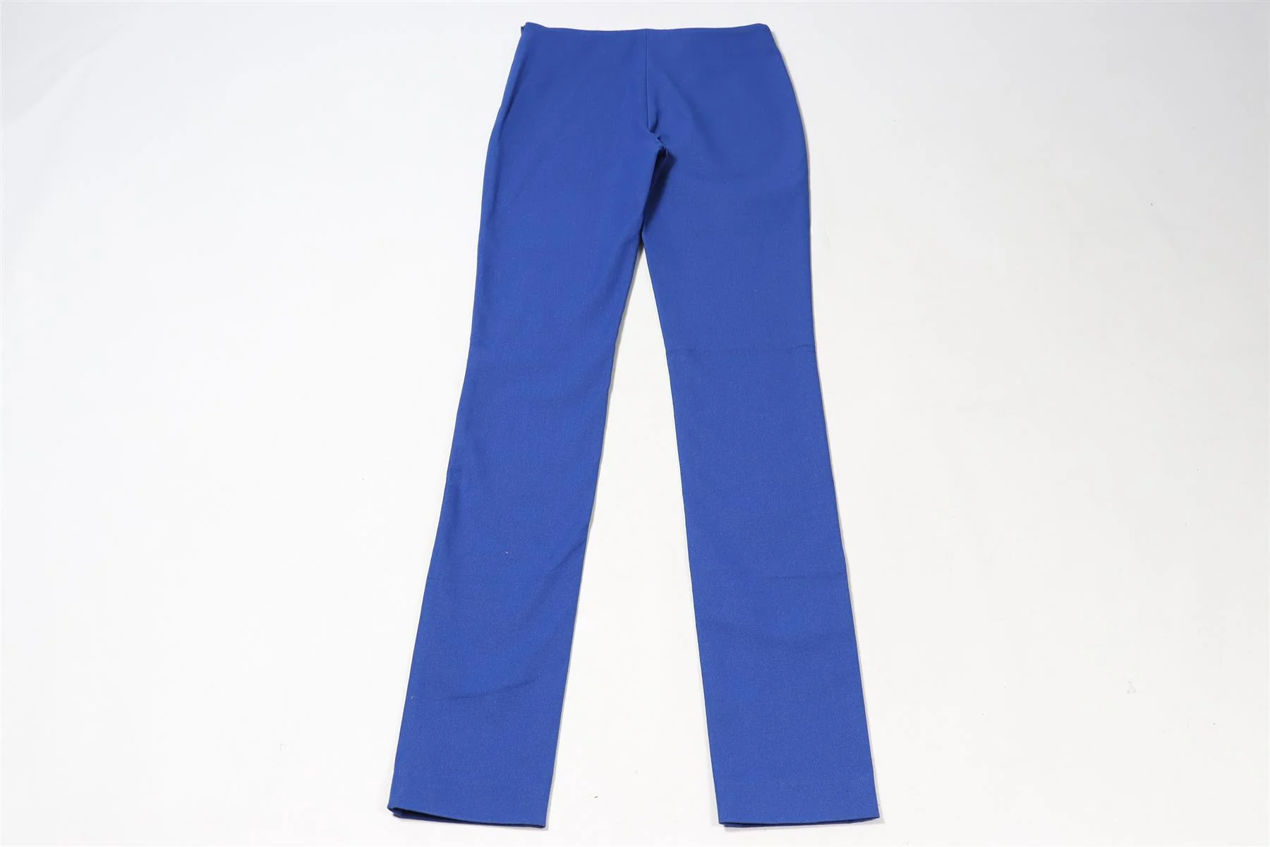 JOSEPH BLUE COTTON BLEND SKINNY PANTS FR 34 UK 6 - Image 4