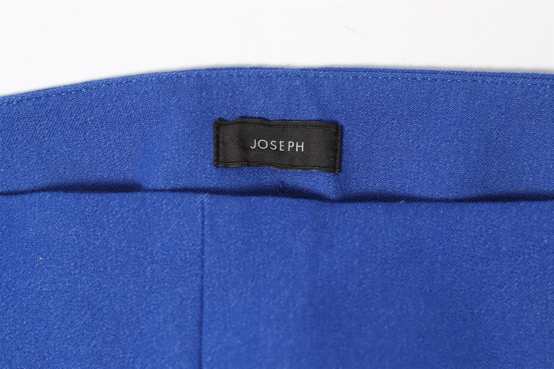 JOSEPH BLUE COTTON BLEND SKINNY PANTS FR 34 UK 6 - Image 7