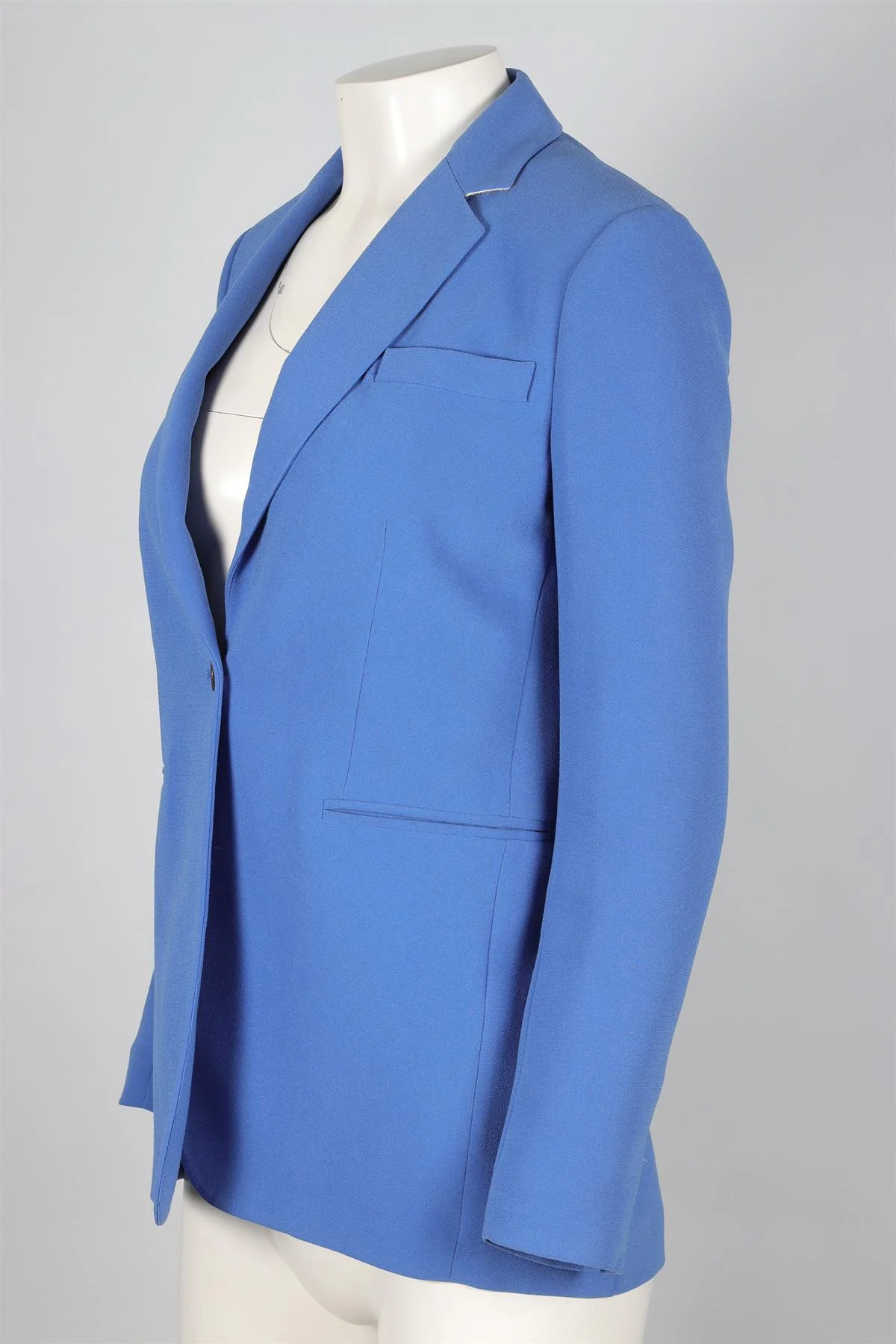 JOSEPH BLUE CREPE BLAZER IT 36 UK 4 - Image 3