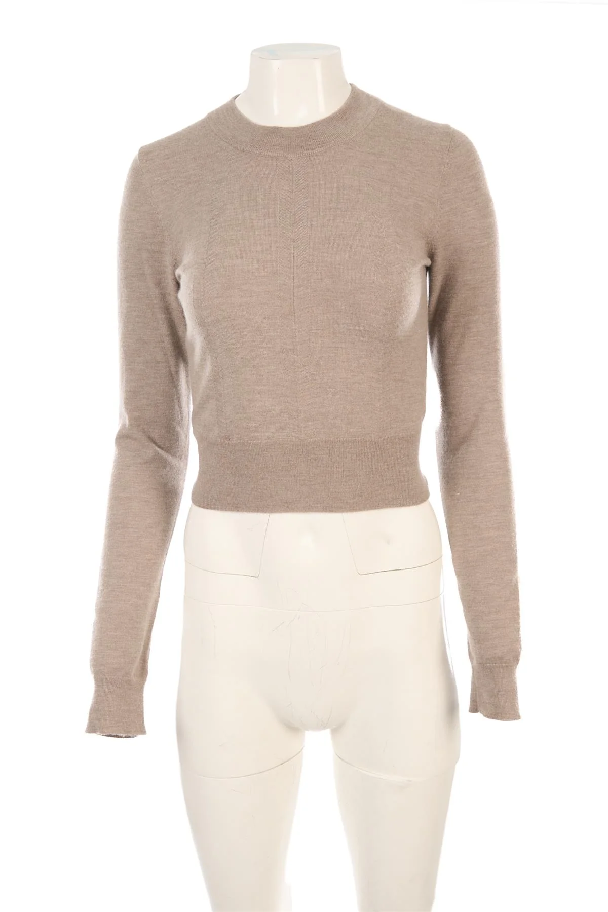 JOSEPH BROWN CASHMERE SWEATER XSMALL - Image 2