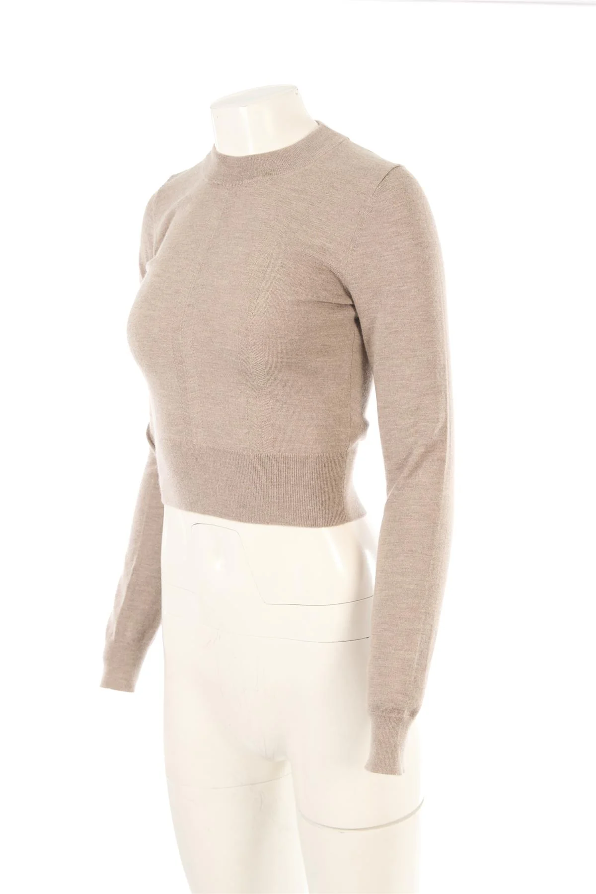 JOSEPH BROWN CASHMERE SWEATER XSMALL - Image 3