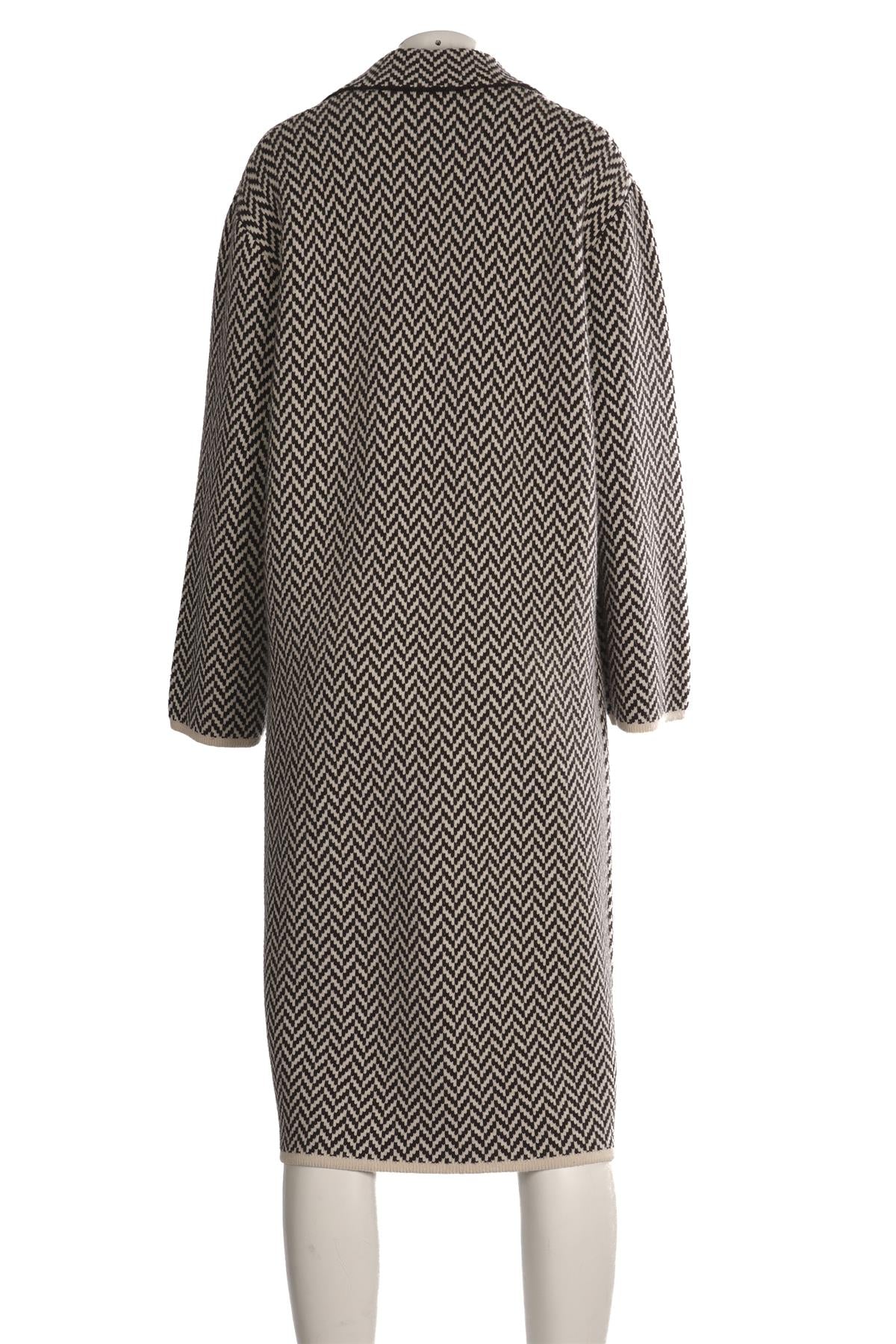 JOSEPH BROWN WOOL COAT XSMALL - Image 4