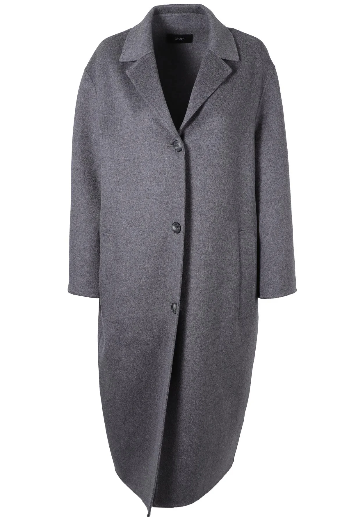 JOSEPH GREY CASHMERE COAT IT 38 UK 6