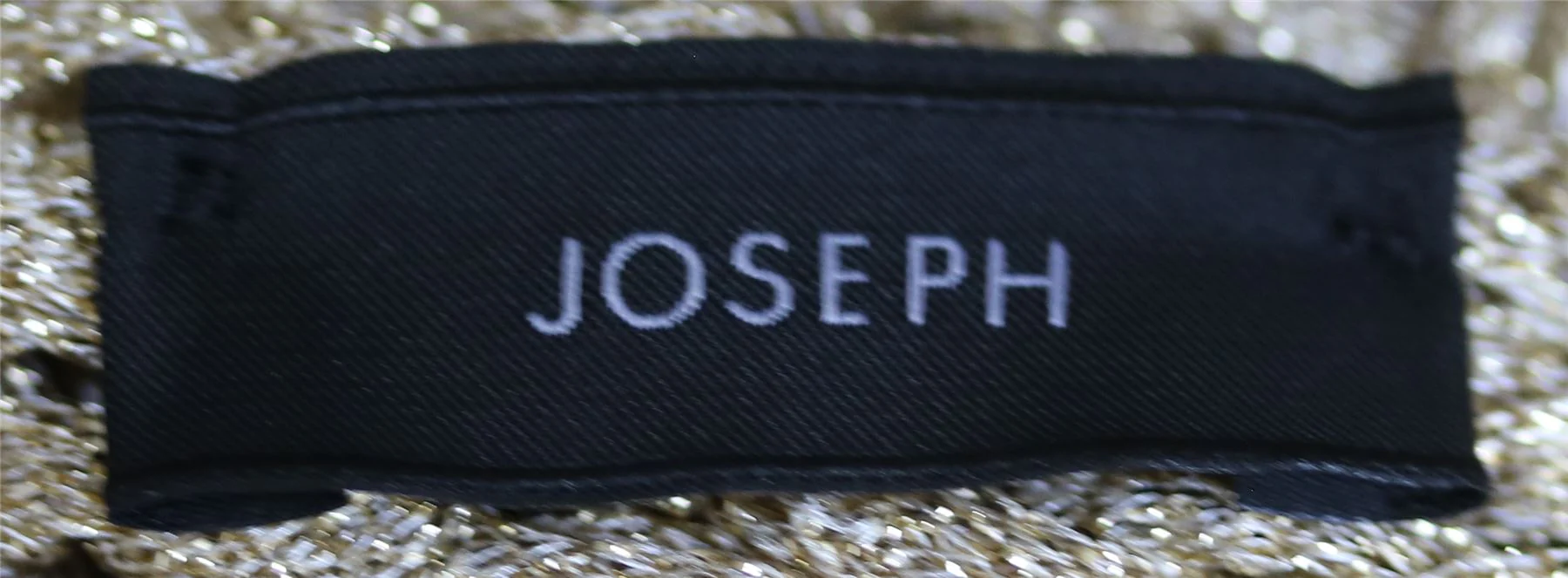 JOSEPH METALLIC OPEN KNIT SWEATER MEDIUM - Image 5