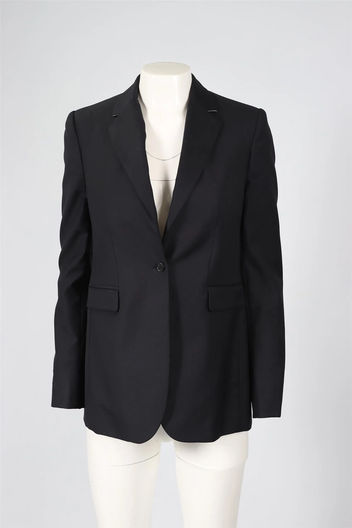 JOSEPH NAVY WOOL BLAZER IT 38 UK 6 - Image 2