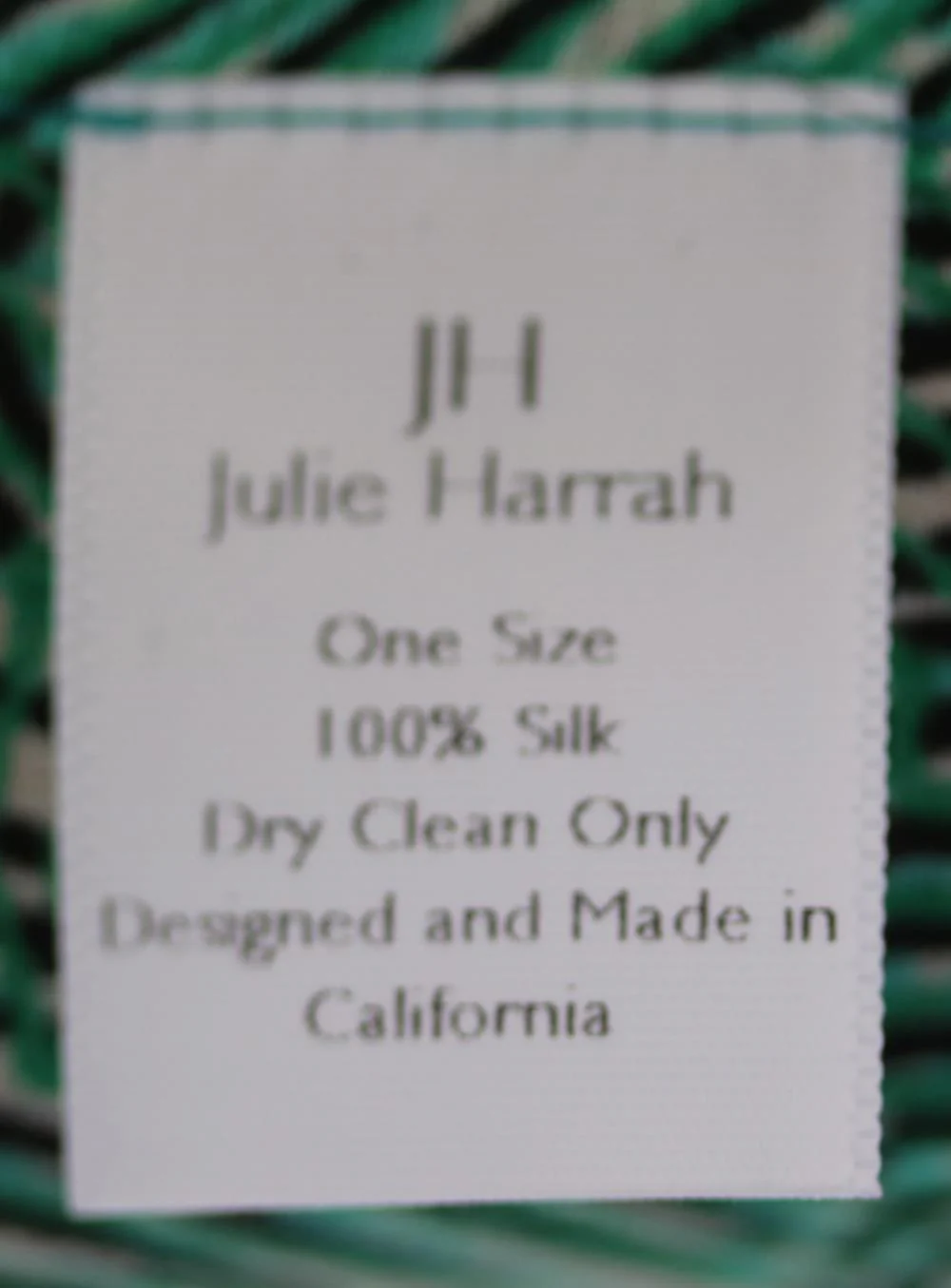 JULIE HARRAH PRINTED SILK ROBE ONE SIZE - Image 6
