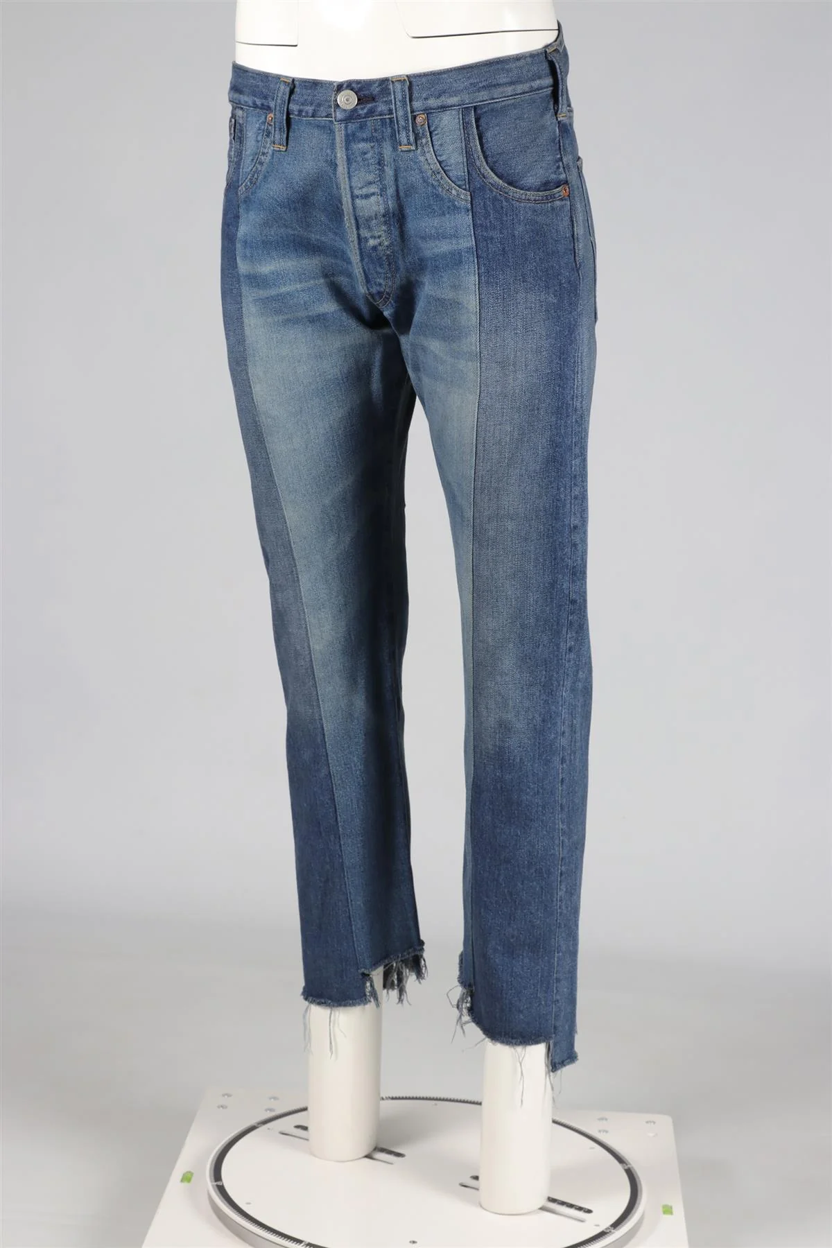 JUNYA WATANABE + LEVI'S BLUE STRAIGHT LEG JEANS MEDIUM - Image 3