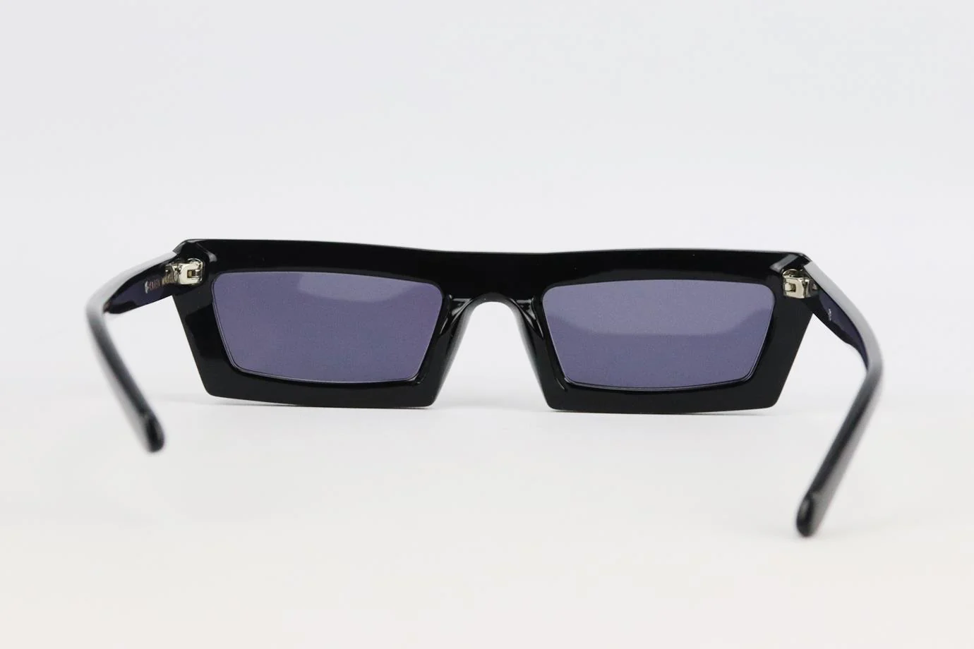 KAREN WALKER RECTANGLE FRAME ACETATE SUNGLASSES - Image 4
