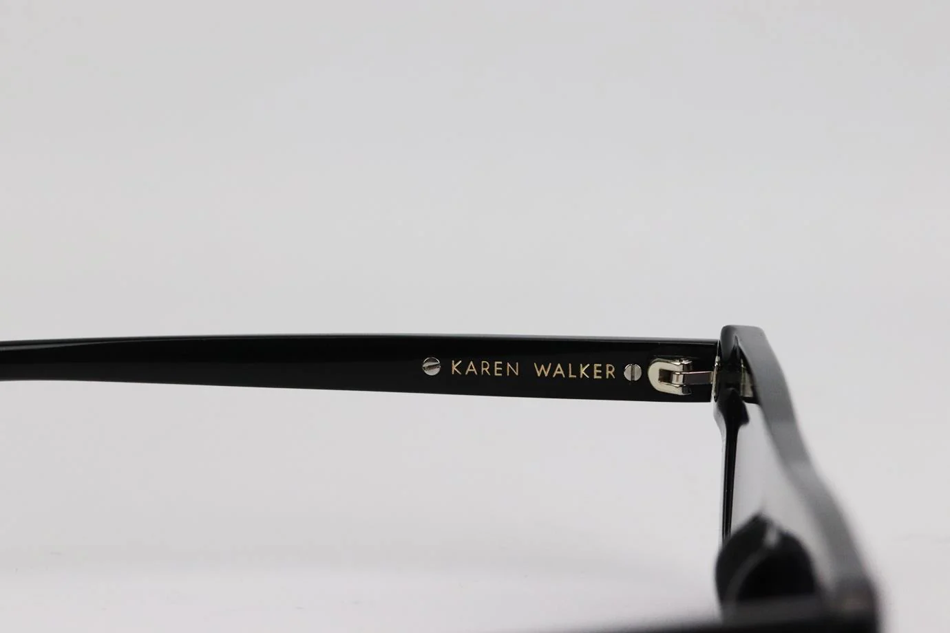 KAREN WALKER RECTANGLE FRAME ACETATE SUNGLASSES - Image 5