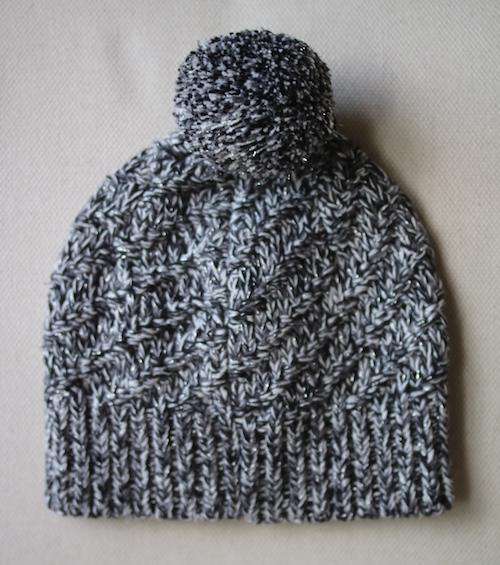 KARL LAGERFELD KIDS GIRLS BLACK COTTON KNITTED HAT 52CM 4-6 YEARS - Image 3