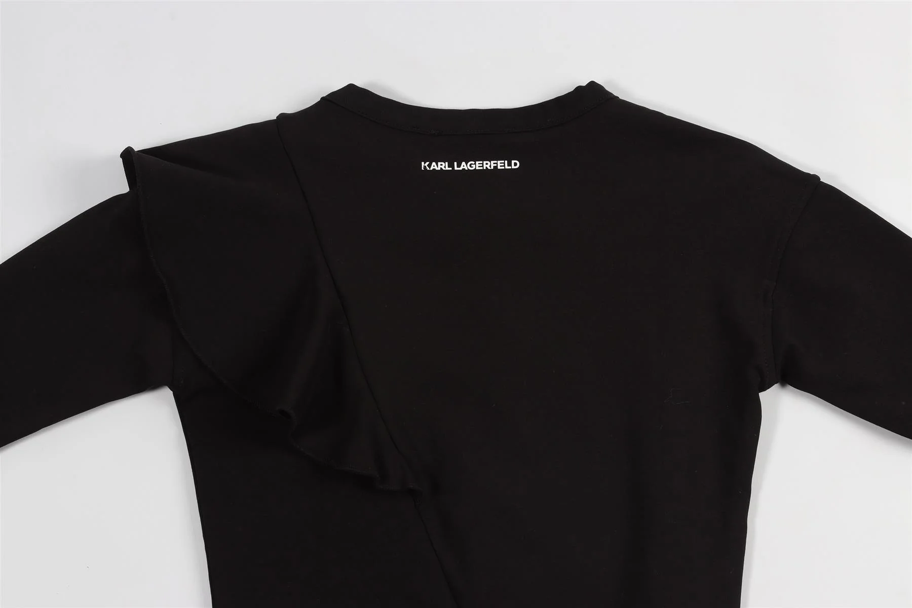 KARL LARGERFIELD BLACK KIDS GIRLS COTTON SWEATSHIRT 4 YEARS - Image 5