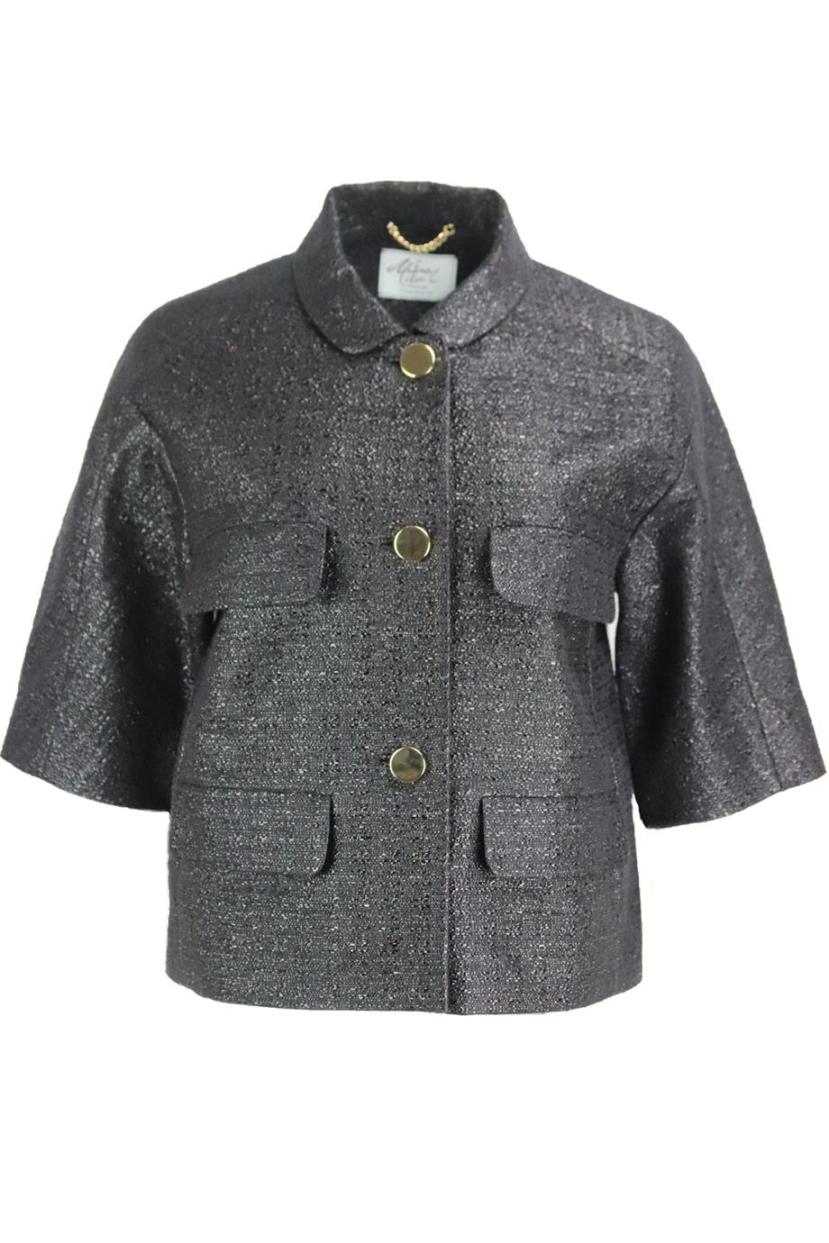 KATE SPADE NEW YORK + THE MADISON AVE. COLLECTION COTTON BLEND JACKET LARGE