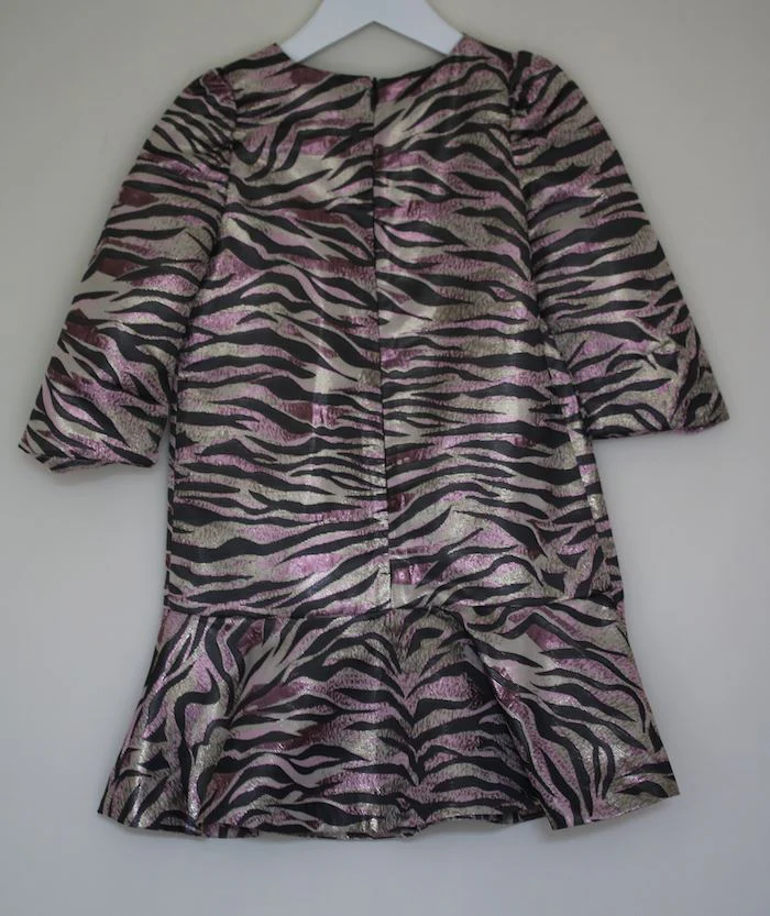 KENZO KIDS GIRLS TIGER STRIPE DRESS 5 YEARS - Image 3
