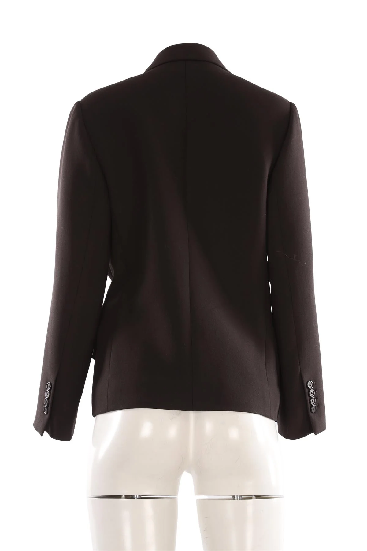 KHAITE BLACK CRYSTAL AND WOOL BLAZER SMALL - Image 4