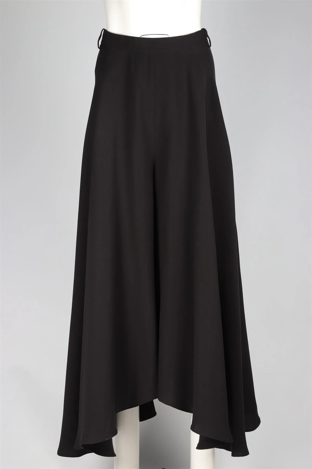 KHAITE BLACK SILK CULOTTES UK 10 - Image 2