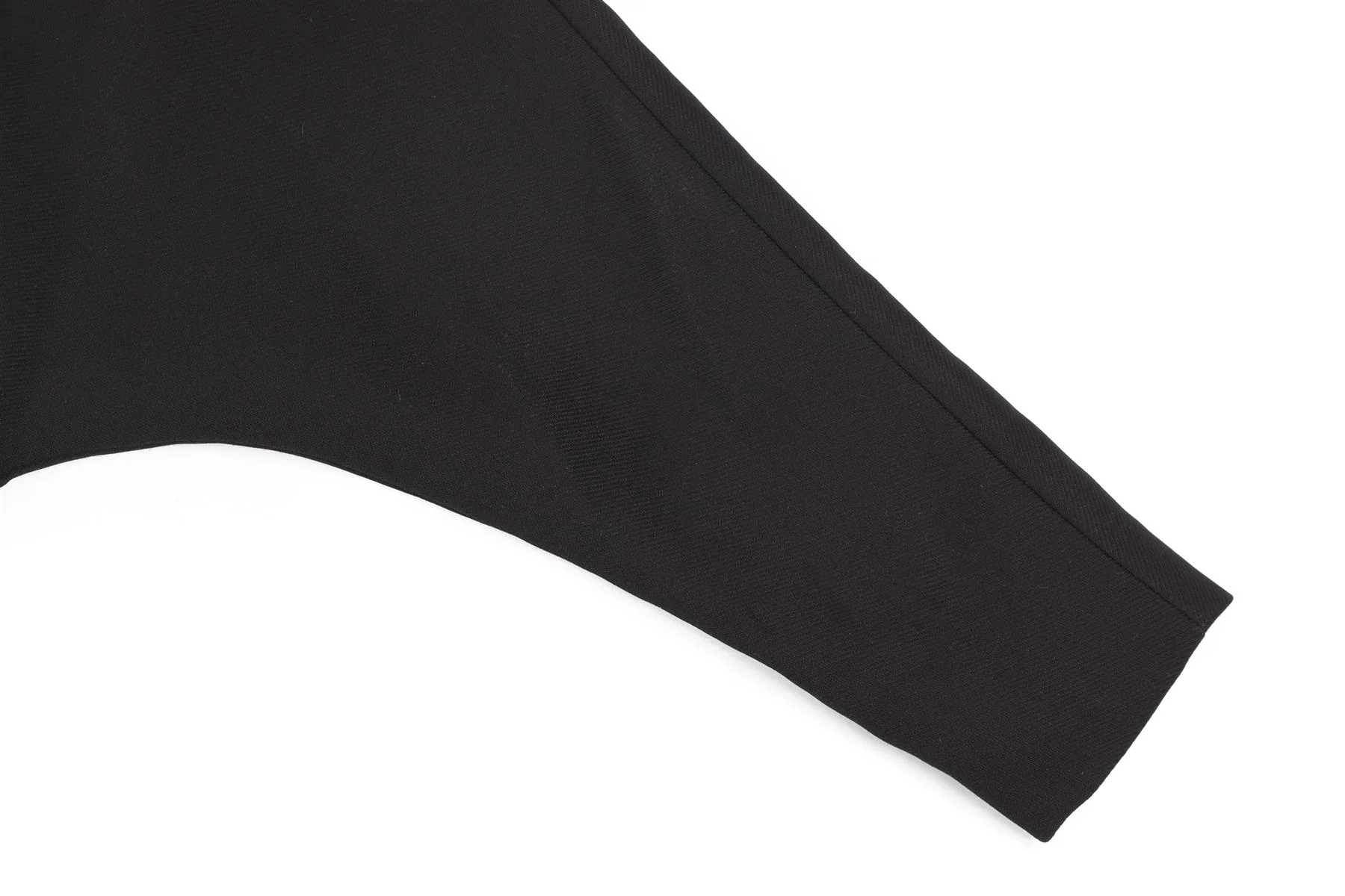 KHAITE BLACK WOVEN MINI DRESS US 4 UK 8 - Image 4