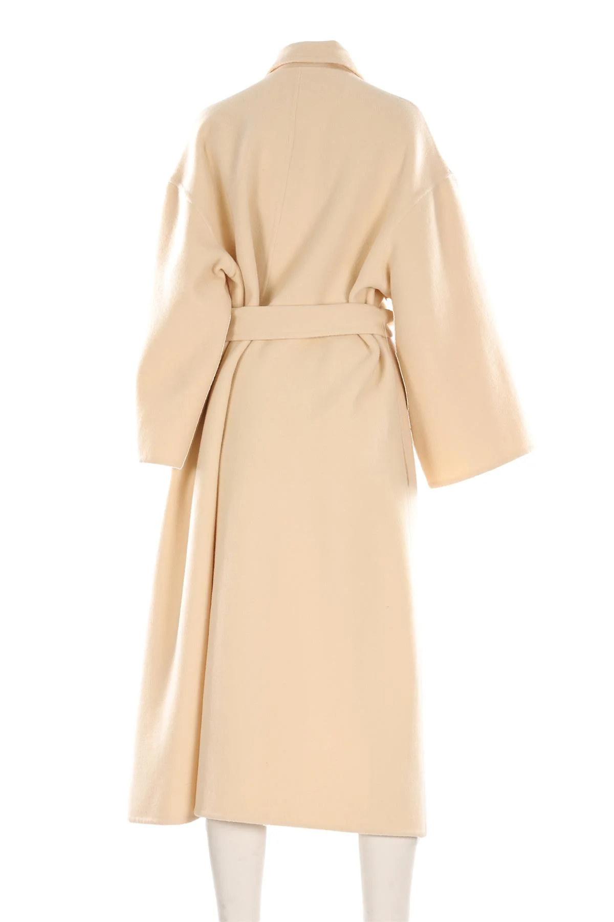 KHAITE CREAM WOOL COAT XSMALL/SMALL - Image 4