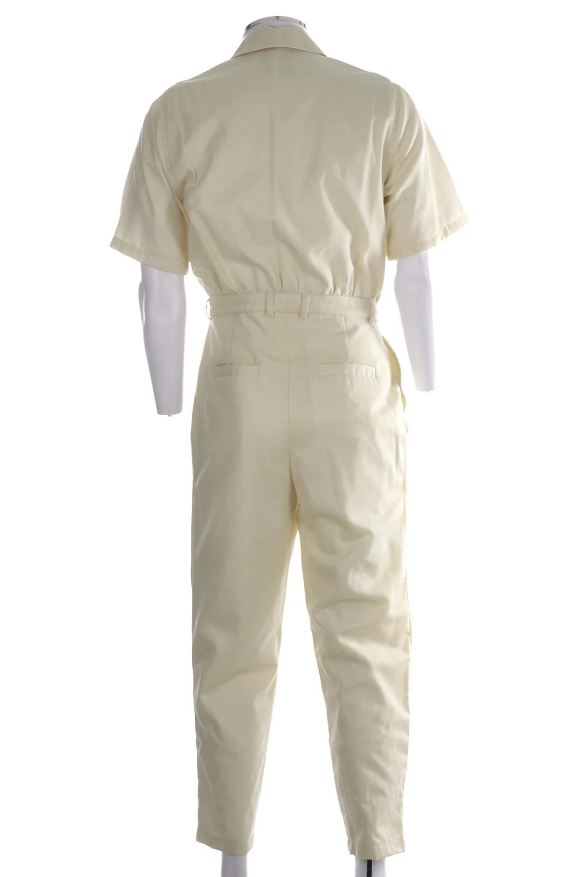 KING & TUCKFIELD CREAM MENS COTTON BOILERSUIT SMALL - Image 4