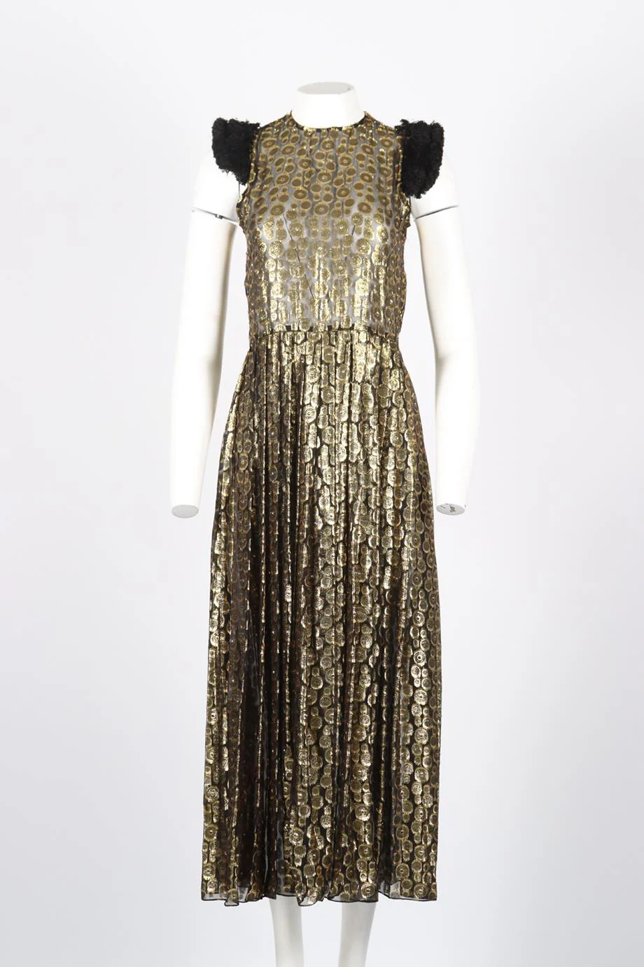 KRIS GOYRI SILK MAXI DRESS MEDIUM - Image 2