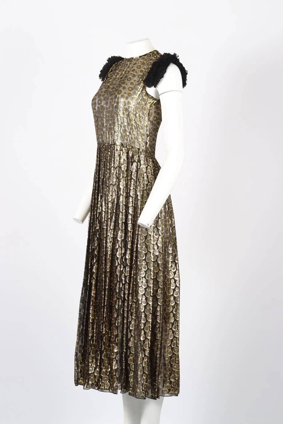 KRIS GOYRI SILK MAXI DRESS MEDIUM - Image 3